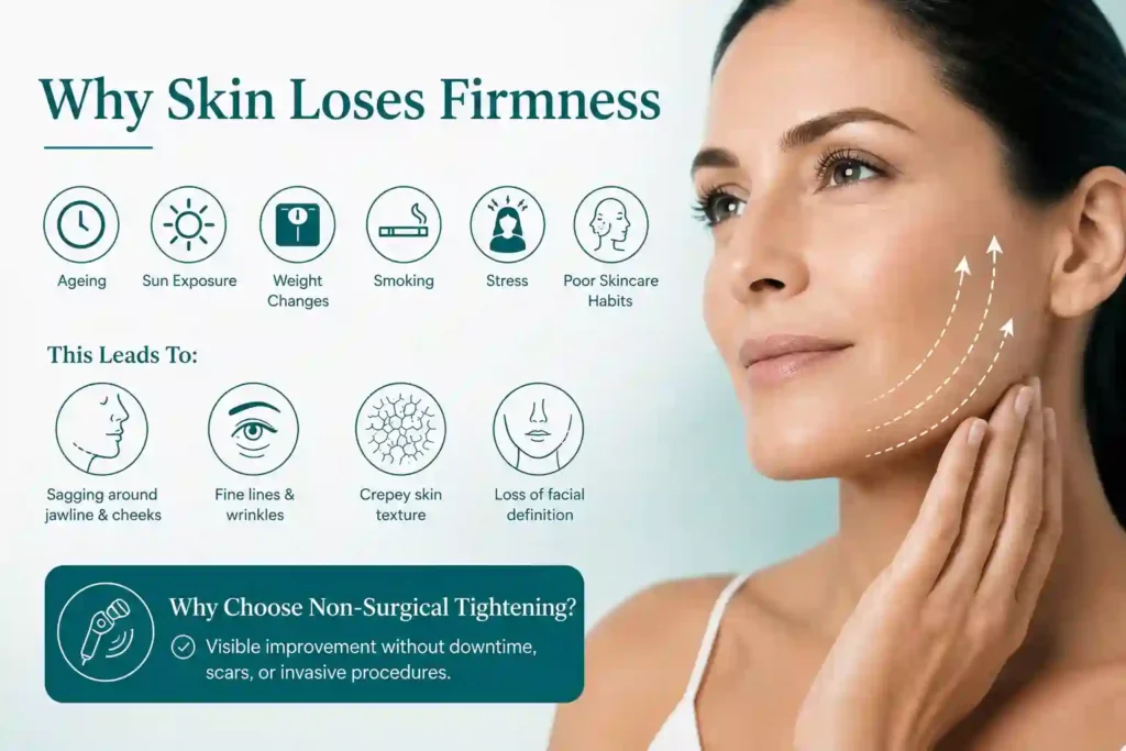 What Makes Skin Lose Firmness and Why Do People Seek Non-Surgical Tightening Hertfordshire?