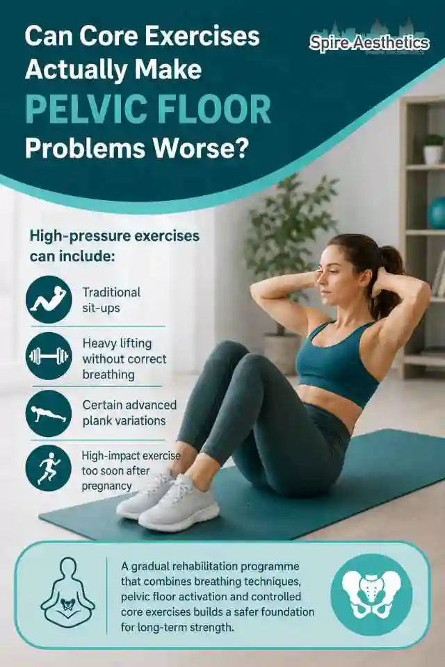 Can Strengthening Your Core Alone Actually Make Pelvic Floor Problems Worse Hertfordshire?